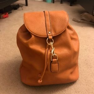 Pleather back pack